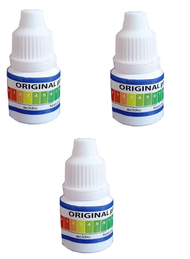 AQUALIQUID RO (Pack Of 3) PH Drop for PH Testing and Alkaline level, for pH Water Testing with pH Color Chart, pH Test Kit, Litmus liquid (3Pcs Bottle) - Image 1